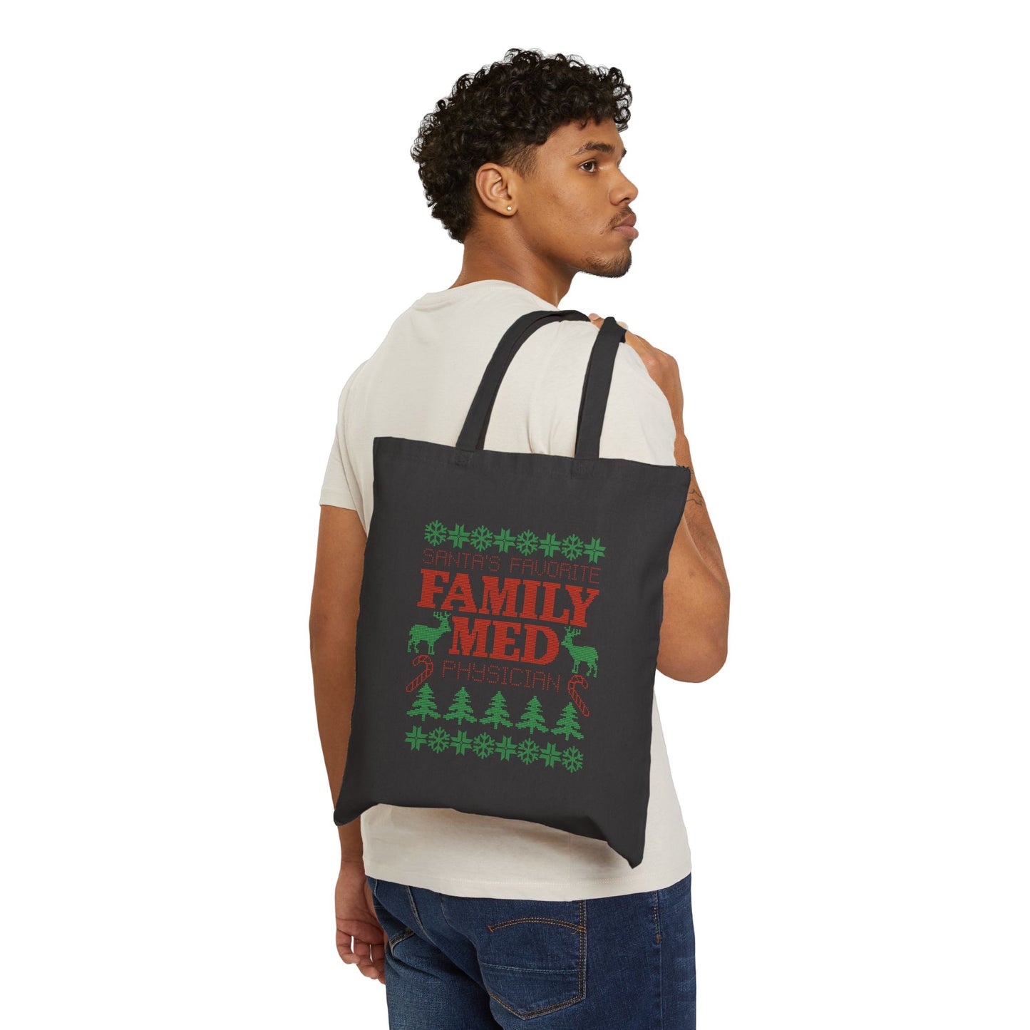 Festive Family Medicine Tote Bag