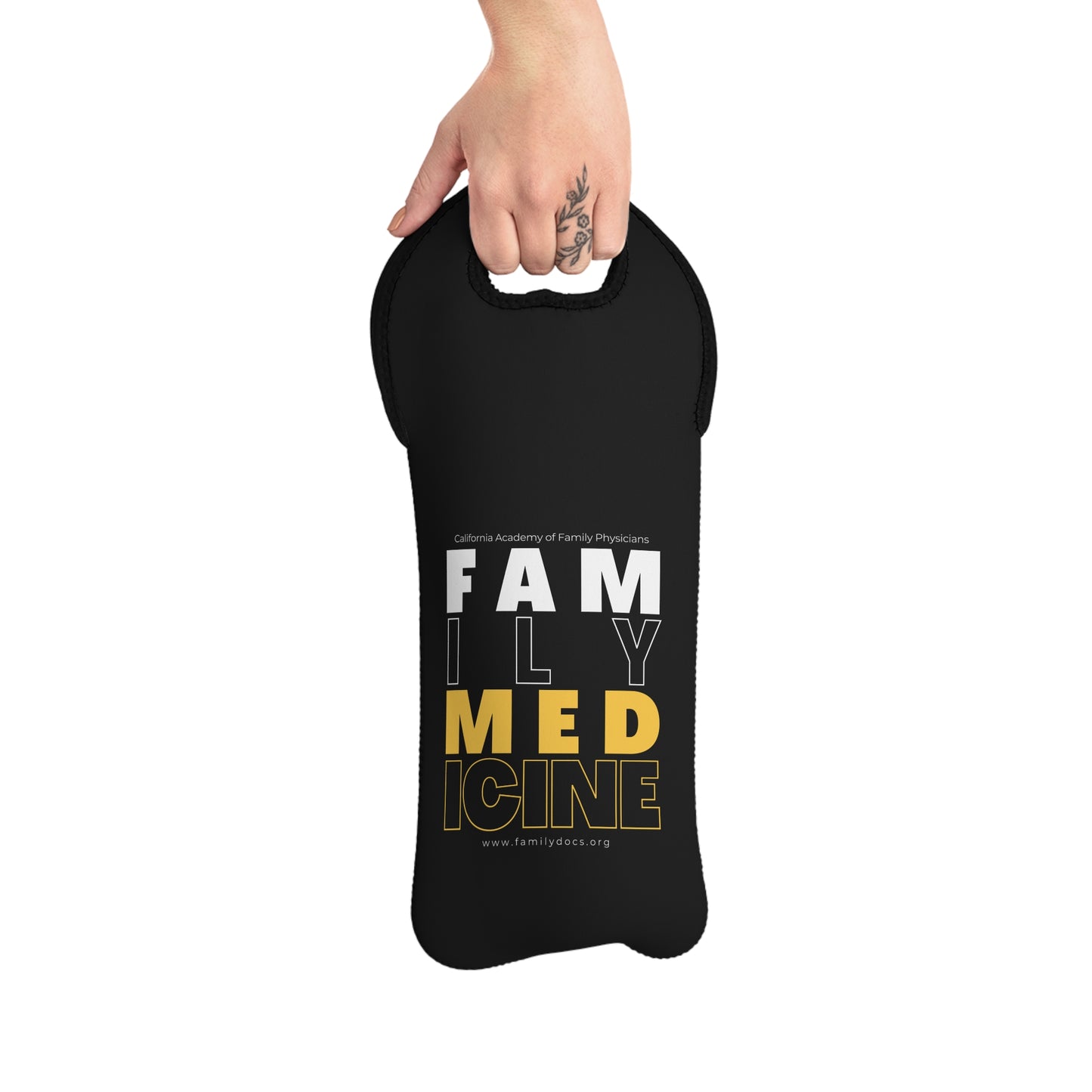 Family Medicine Wine Tote