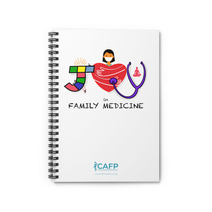 Joy in Family Medicine - Spiral Notebook - Ruled Line