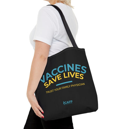Vaccines Save Lives Tote Bag