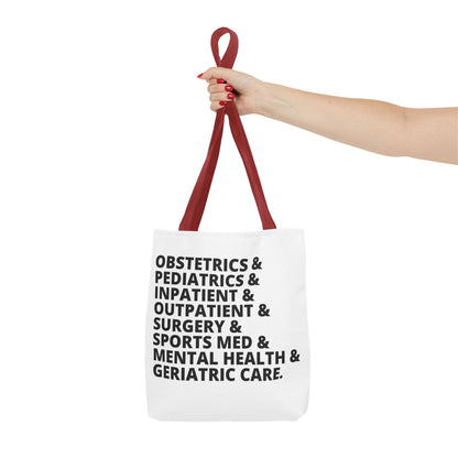 Family Docs Do It All Tote Bag