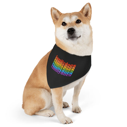 Family Docs Rainbow Pet Bandana