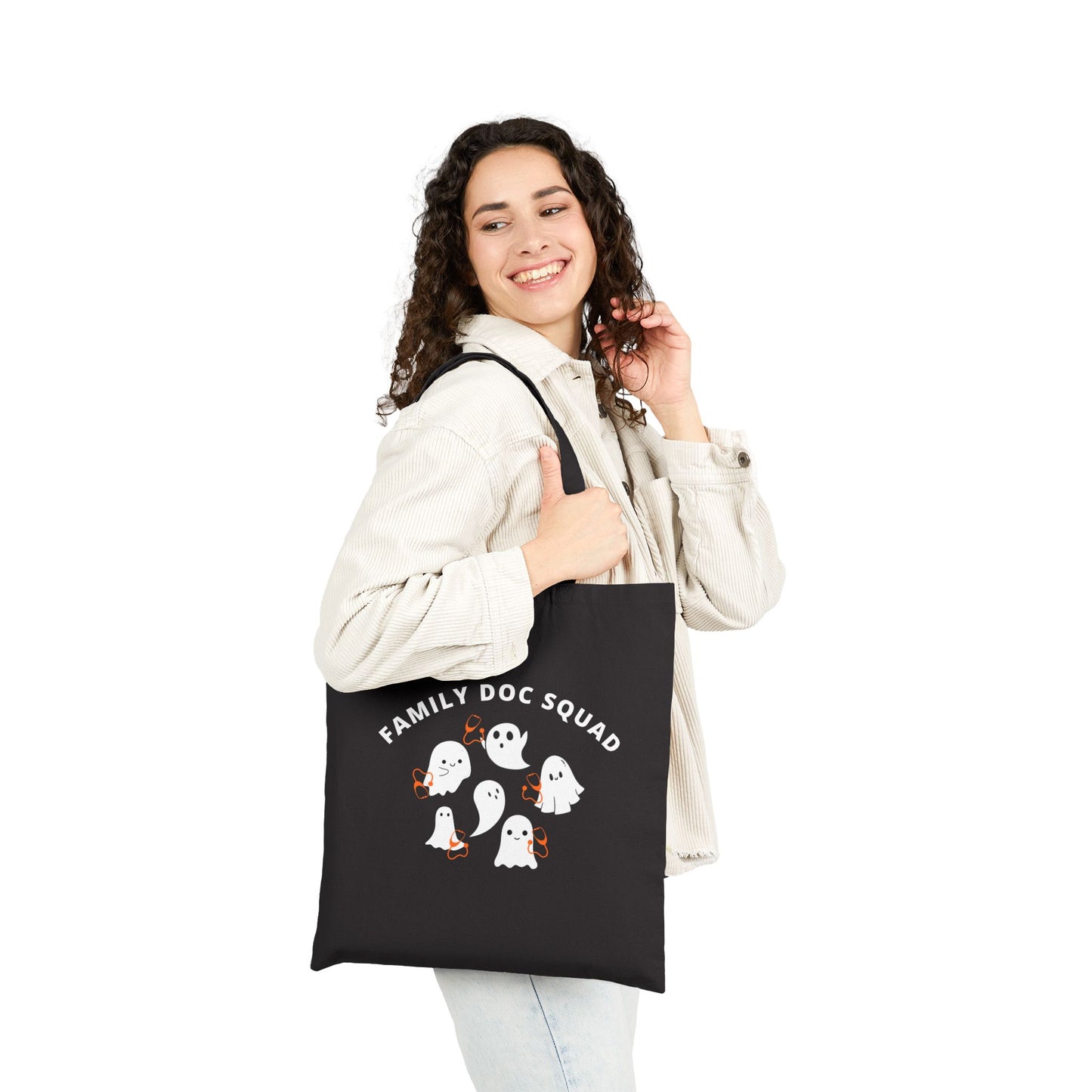 Family Doc Squad Halloween Tote Bag,