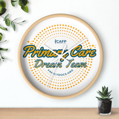 Primary Care Dream Team Wall Clock