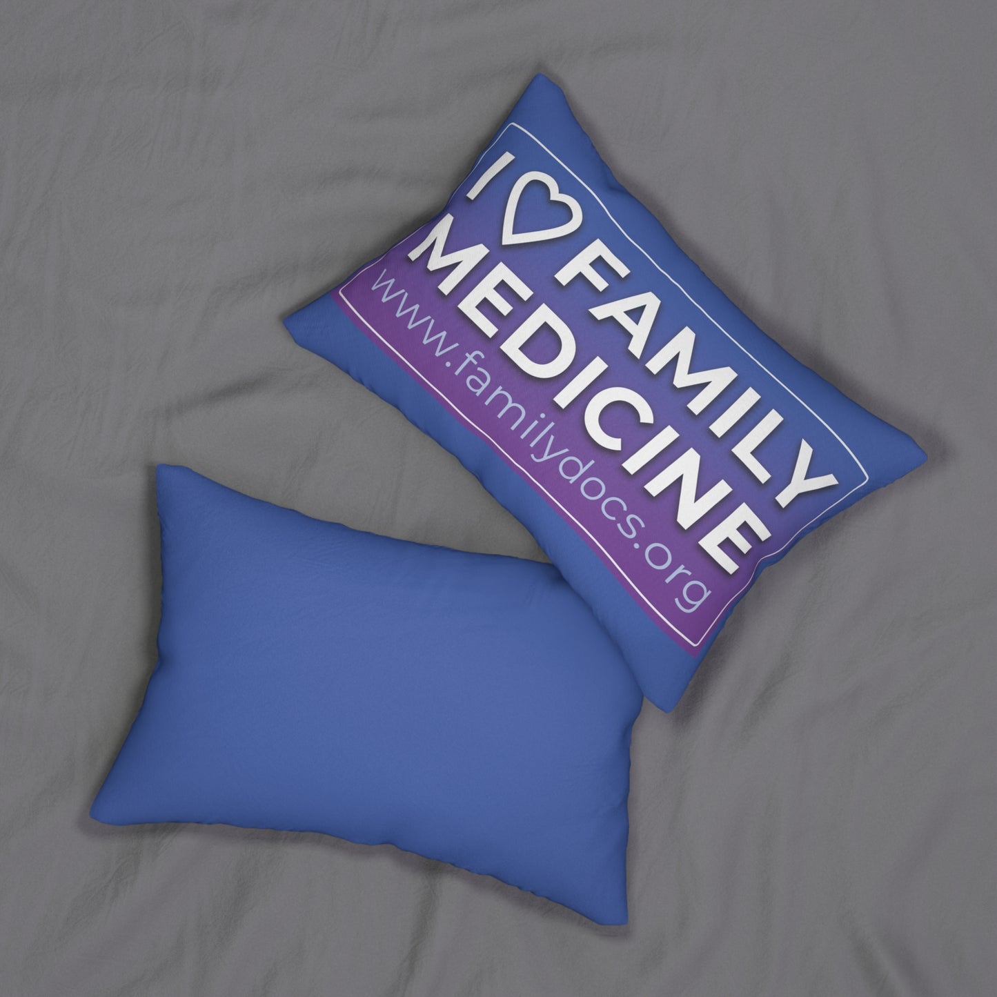 I ♥︎ Family Medicine Lumbar Pillow