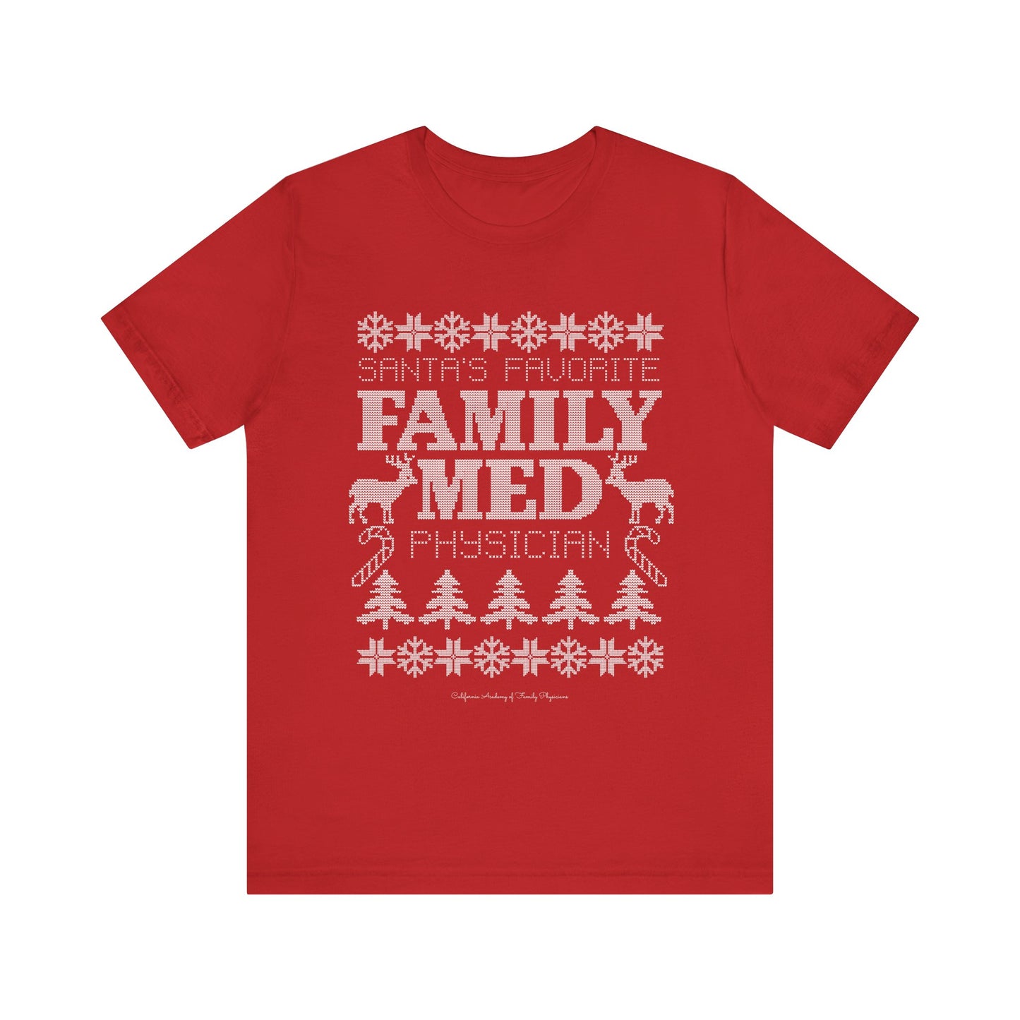 Santa's Favorite Family Med Physician T-Shirt