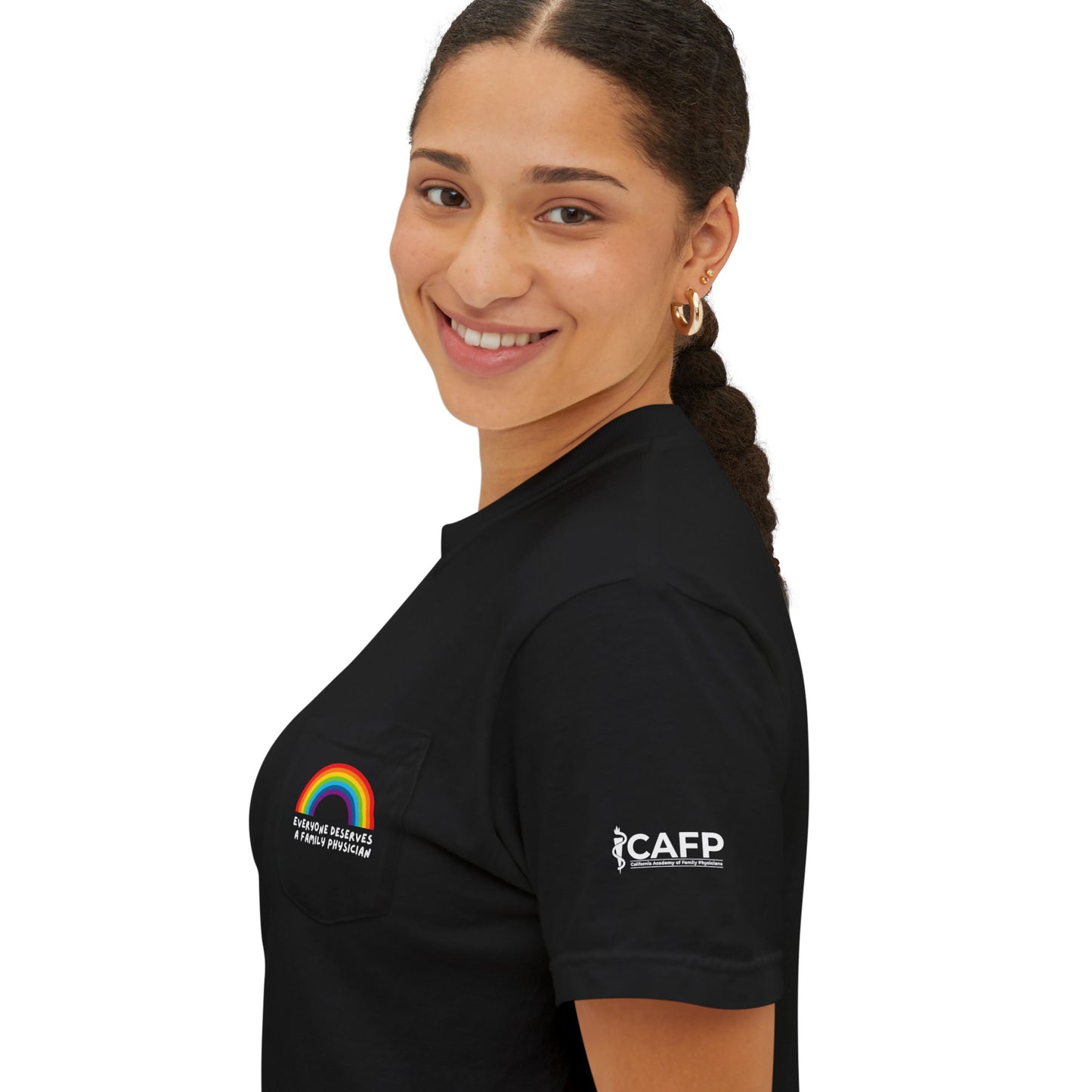 Everyone Deserves A Family Physician Rainbow Tee (Pride Edition)