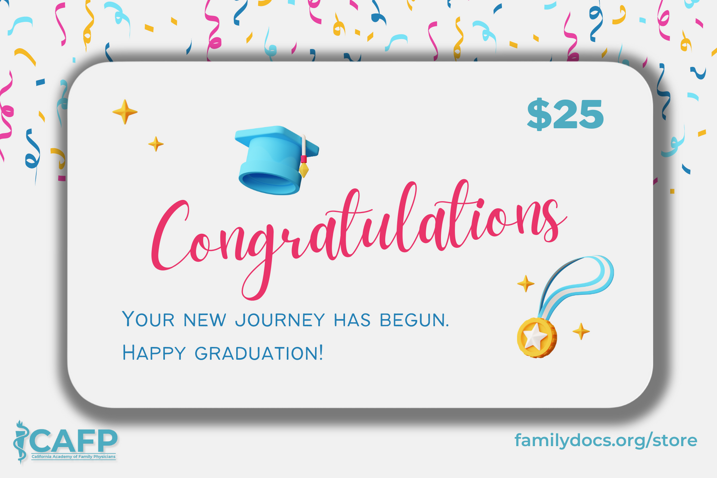 Happy Graduation! gift card